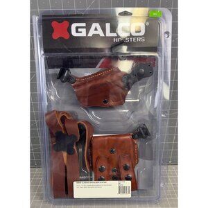 Galco Miami Classic Shoulder Leather Holster Right Hand Tan MC212 3-5" 1911 Pist